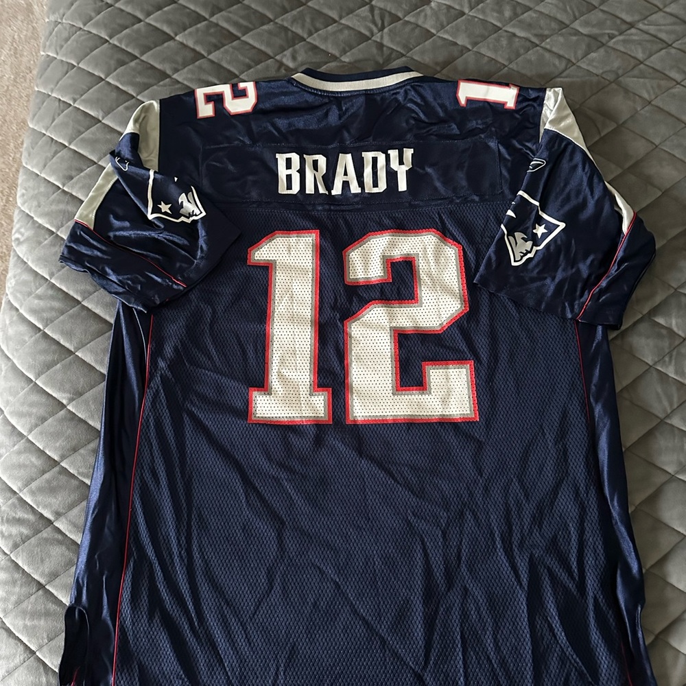 Reebok Tom Brady New England Patriots Jersey